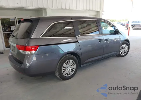 2016 Honda Odyssey Lx из США, поврежденный, VIN 5FNRL5H2XGB021466